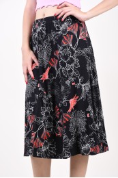 Fusta Sunday 6639 Black/White/Red